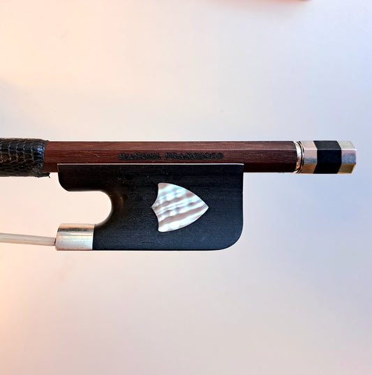 A Silver-Mounted Cello Bow by Francisco Manoel, circa 2020