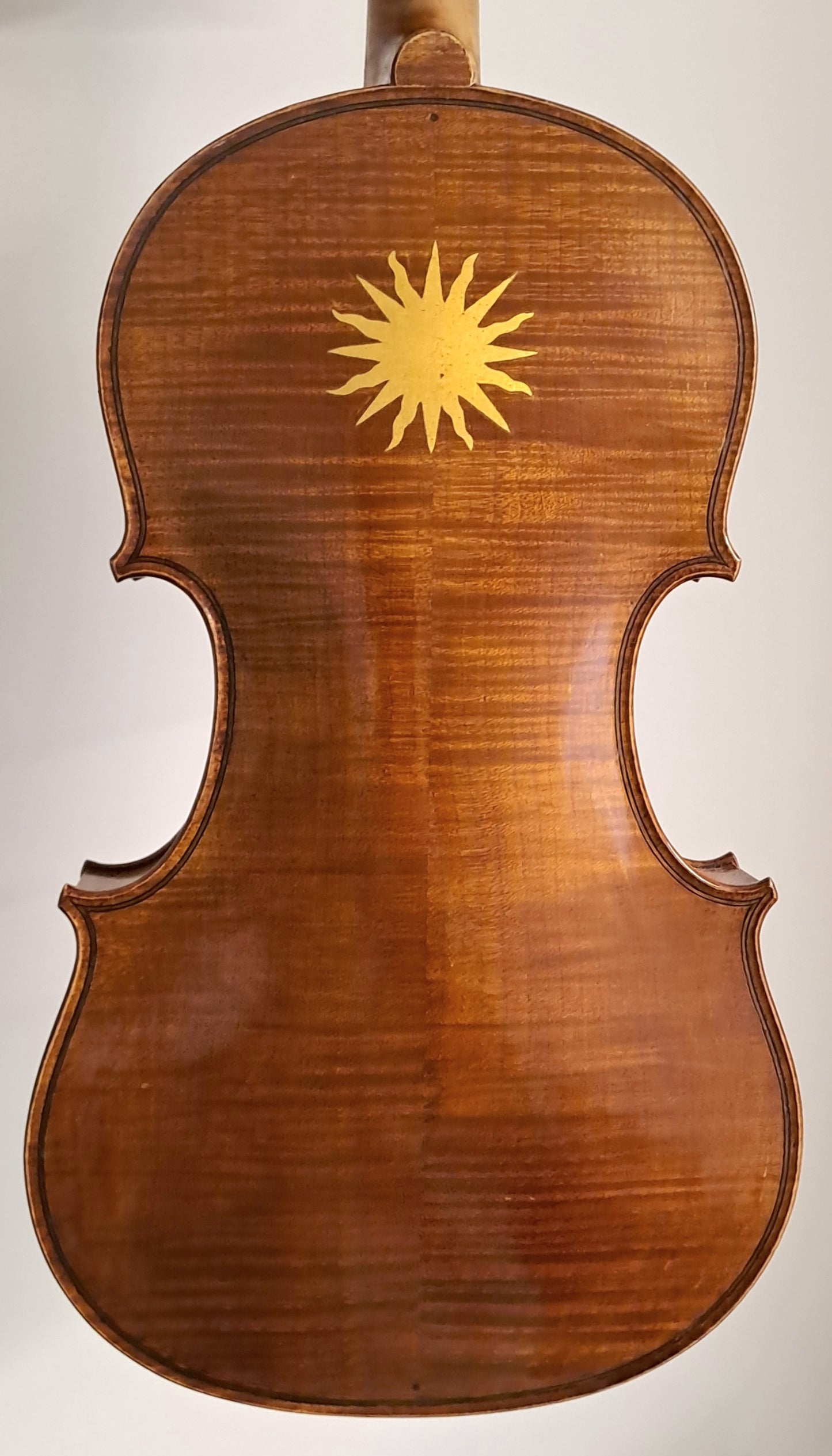 A Modern English Baroque violin by Marc Soubeyran, Ludlow, 2013