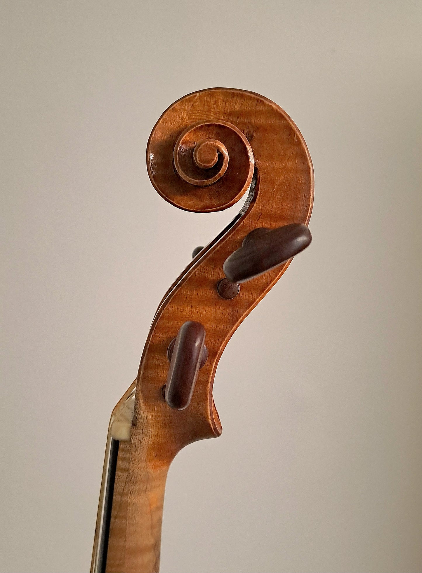 A Modern English Baroque violin by Marc Soubeyran, Ludlow, 2013