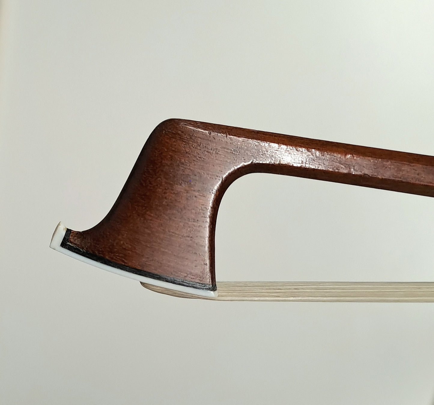A Silver-Mounted Swiss Violin Bow by Johannes Finkel