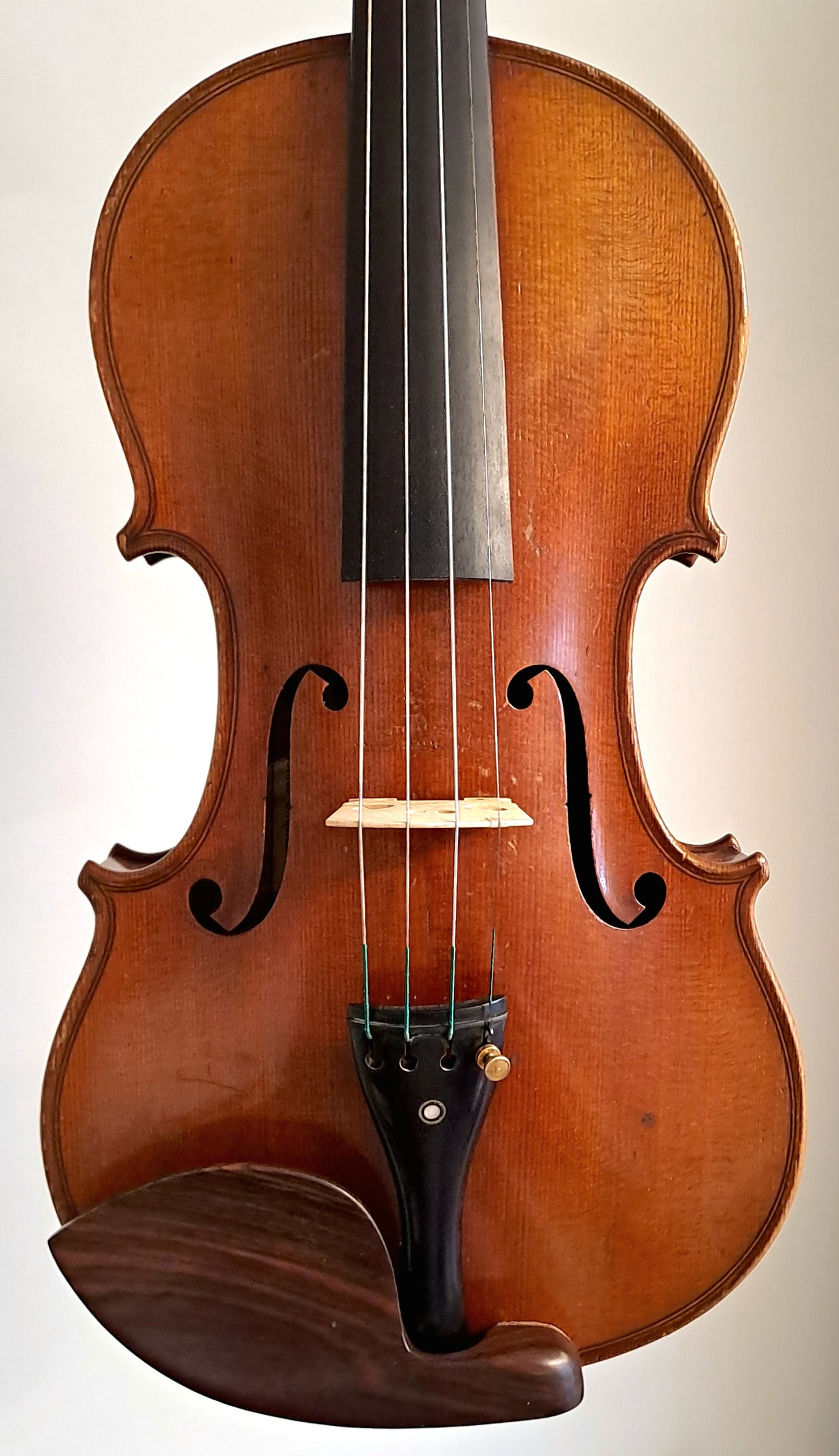 A German Violin by Heinrich Theodore Heberlein, Markneukirchen, 1909