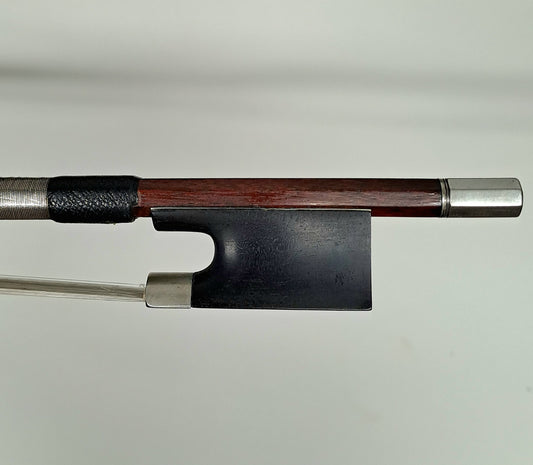A Silver-Mounted Violin Bow, probably French circa 1920
