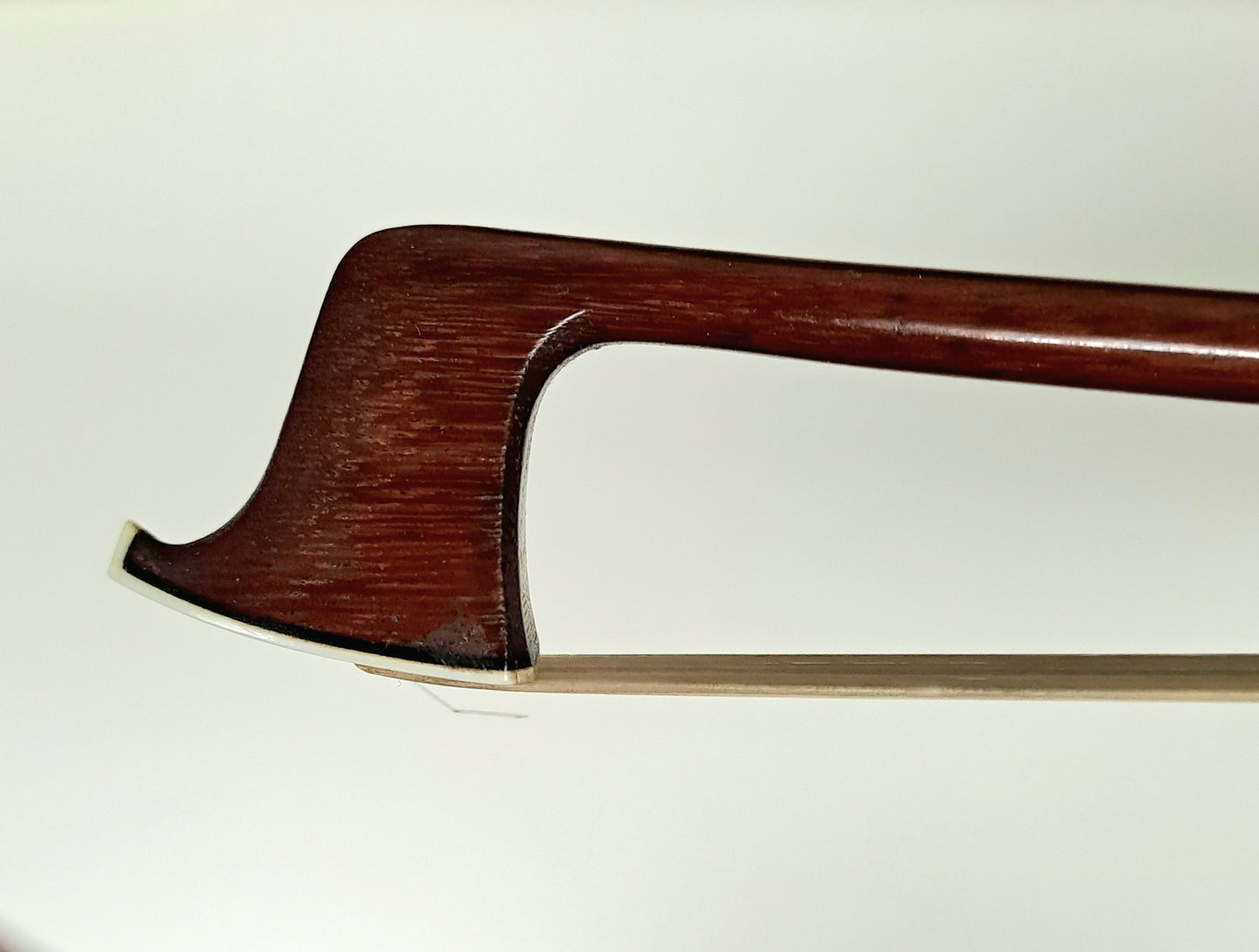 A Silver-Mounted French Violin Bow, circa 1890, stamped 'Lupot'