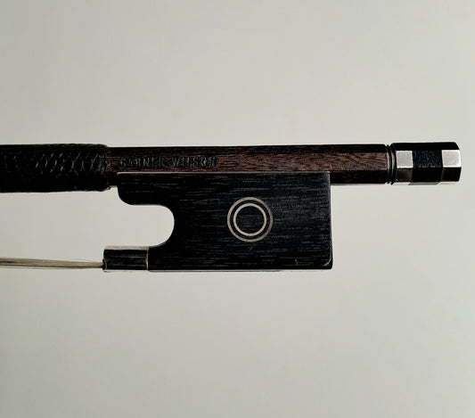 A Silver-Mounted English Violin Bow by Garner Wilson