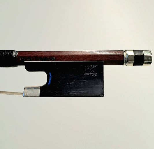 A Silver-Mounted German Violin Bow by Günter A. Paulus