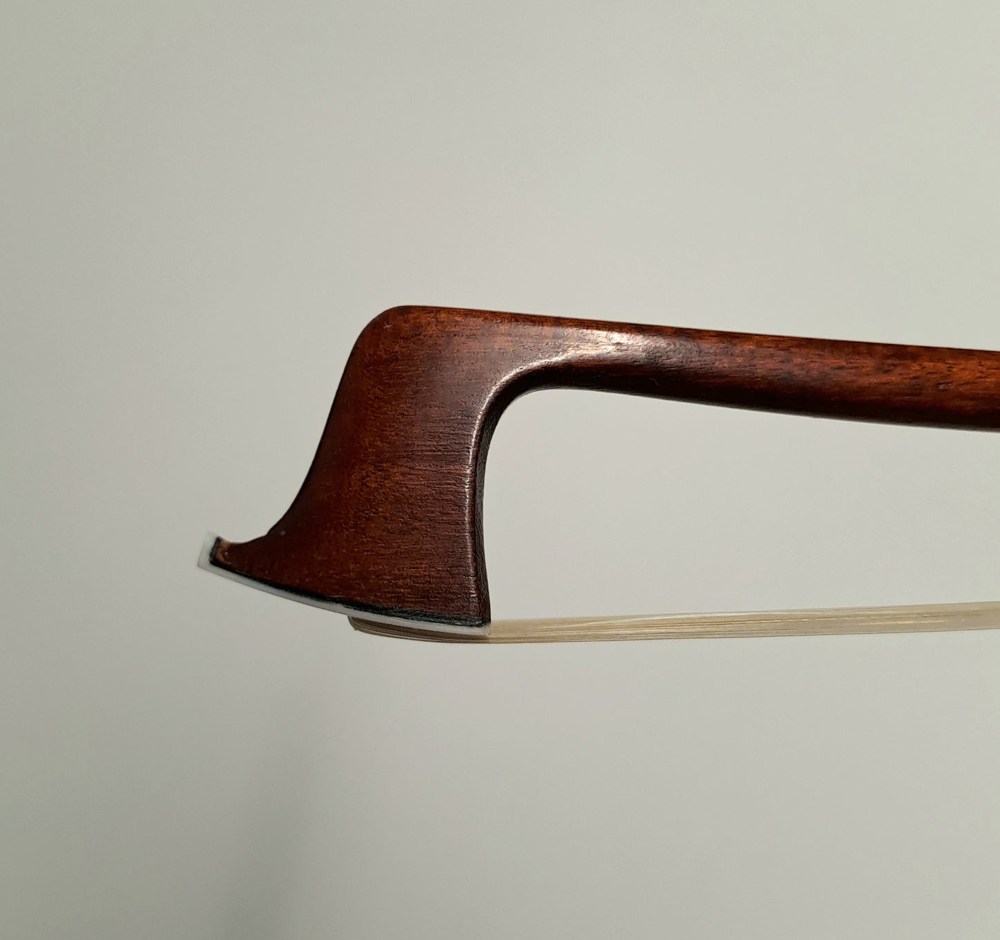 A Nickel-Mounted French Violin Bow by Marcel Lapierre