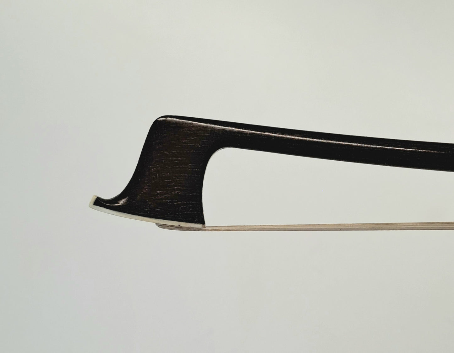 A Nickel-Mounted German Violin Bow, circa 1900, possibly by a member of the Nürnberger Family