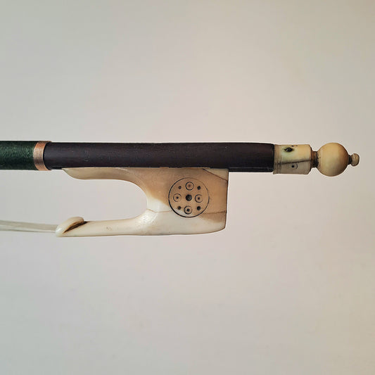 A Very Interesting and Rare Ivory-Mounted Classical Violin Bow, Vienna, circa 1770