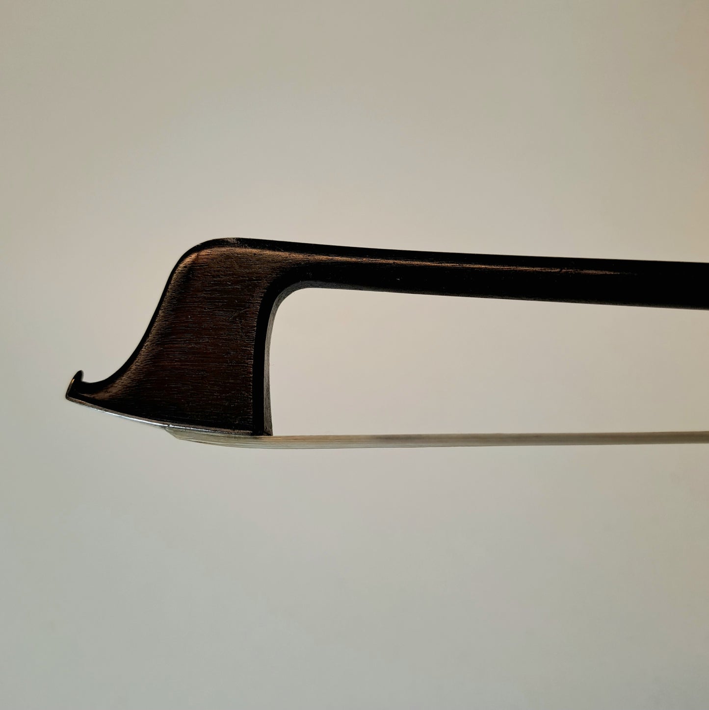 A Fine Silver-Mounted English Violin Bow by James Tubbs, circa 1890