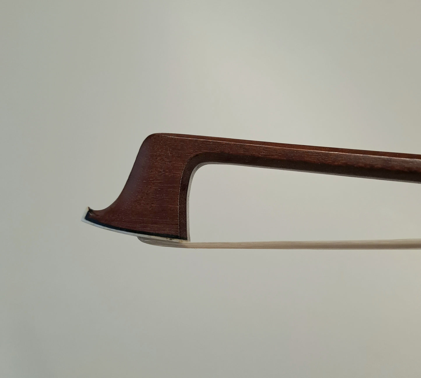 A Silver-Mounted German Violin Bow by Gerhard Penzel