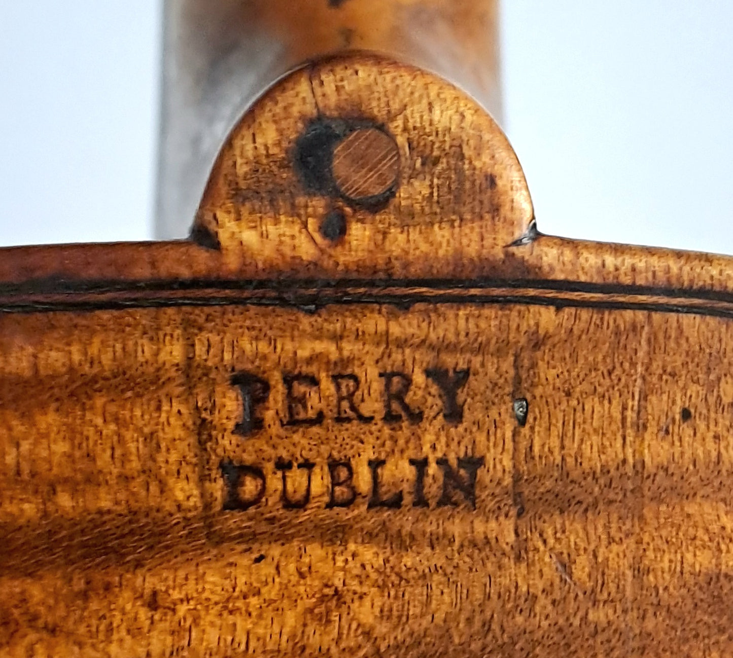 A Fine Irish Violin by Thomas Perry, Dublin, circa 1780