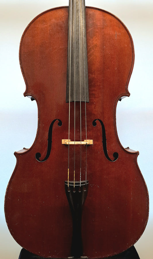 A French Cello, Workshop of Jérôme Thibouville-Lamy, Mirecourt, circa 1890