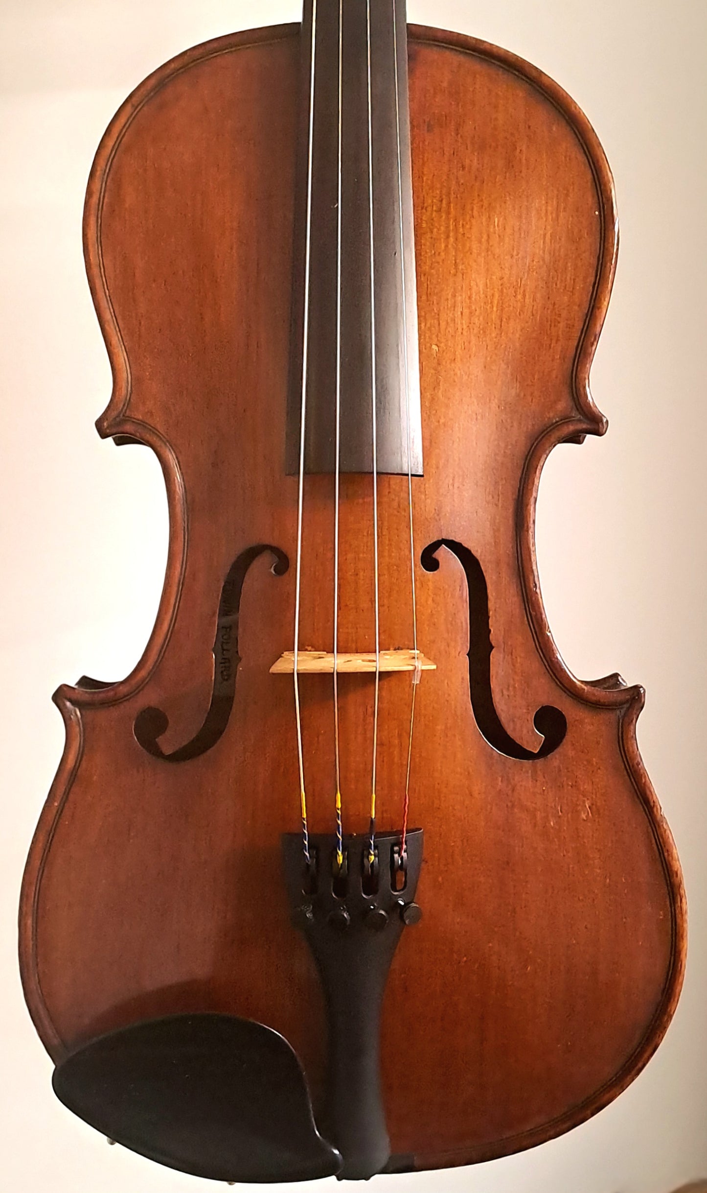 An English Violin by Edwin Pollard, Blackpool, 1916